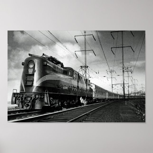 Pennsylvania Railroad Congressional Poster (Framsidan)