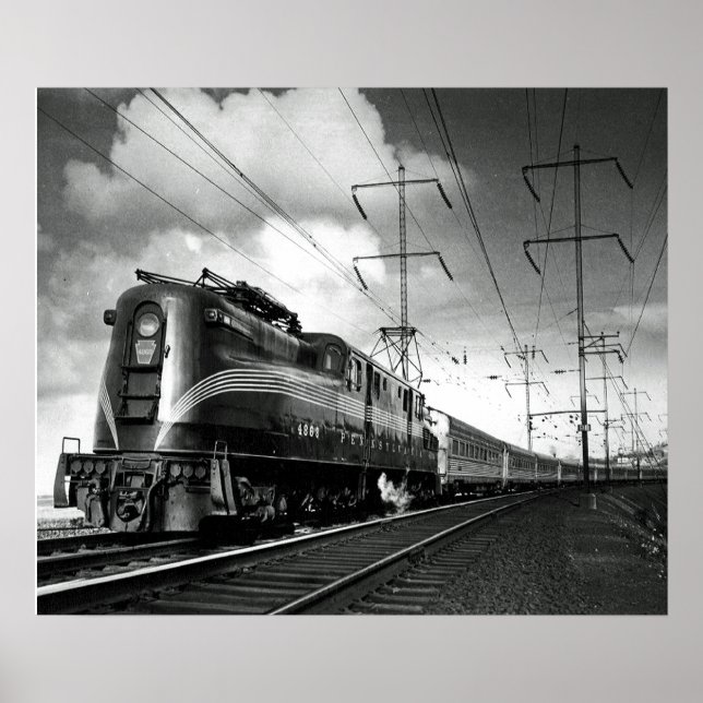 Pennsylvania Railroad Congressional Poster (Framsidan)