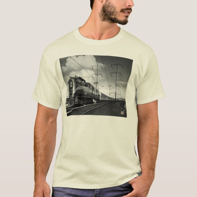 Pennsylvania Railroad Congressional   T Shirt (Framsida)