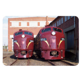Pennsylvania Railroad E-8a,s (JTFS) 5809 och 5711 Magnet