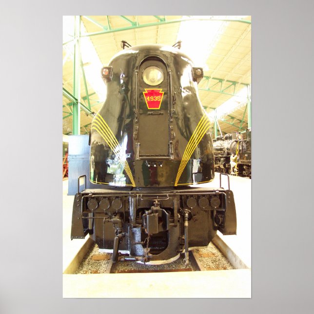 Pennsylvania Railroad GG-1 Locomotive nr 4935 Poster (Framsidan)
