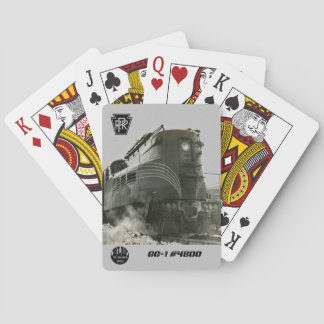 Pennsylvania Railroad Locomotive GG-1 #4800 Casinokort