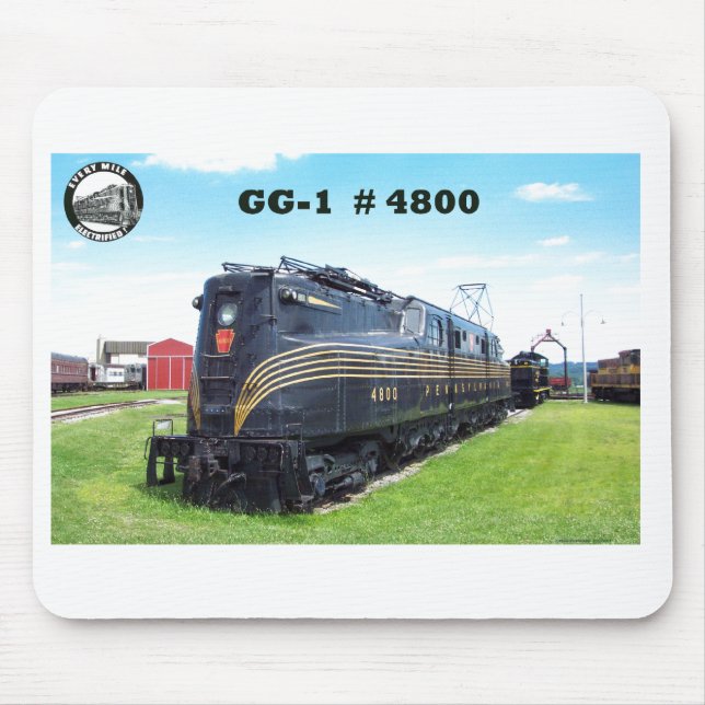 Pennsylvania Railroad Locomotive GG-1 #4800 Mouse Musmatta (Framsidan)