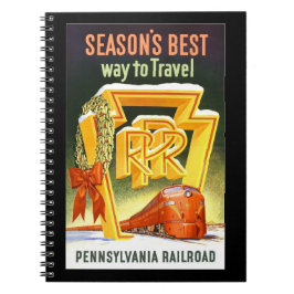 Pennsylvania Railroad, säsongens bästa sätt att re Anteckningsbok