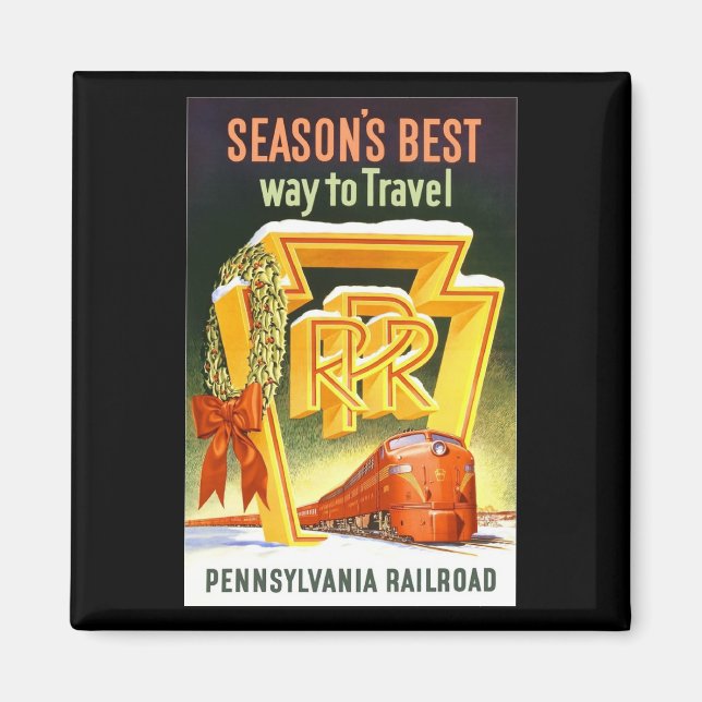 Pennsylvania Railroad,Säsongens bästa sätt att res Magnet (Framsidan)