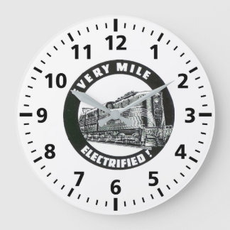 Pennsylvania Railroad varje mil elektrifierad Stor Klocka