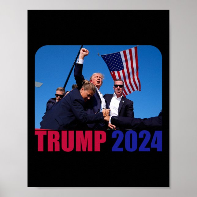 Pennsylvania Rally Shooting Not Today 1 Poster (Framsidan)