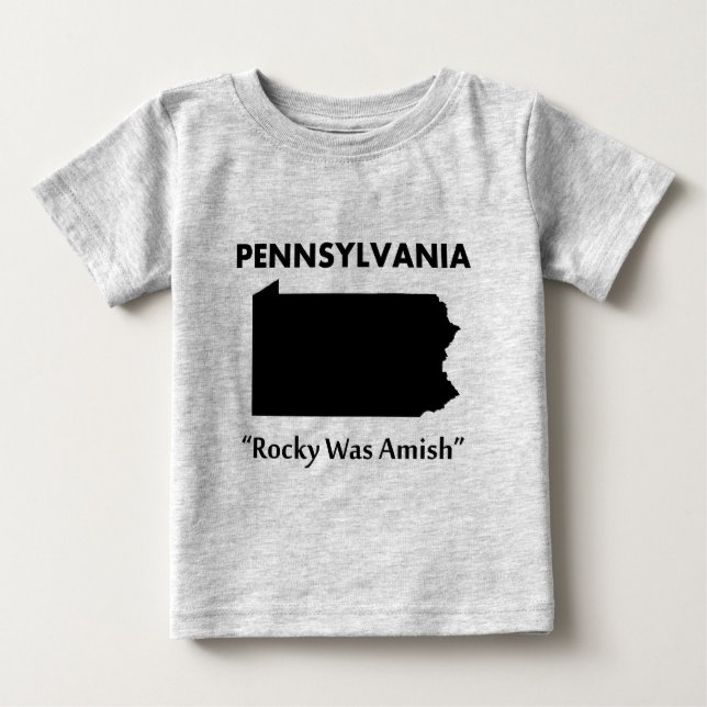 Pennsylvania - Rocky var Amish T-shirt (Framsida)
