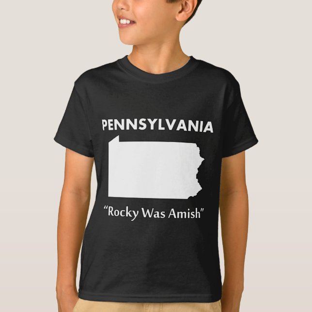 Pennsylvania - Rocky Var Amish T Shirt (Framsida)