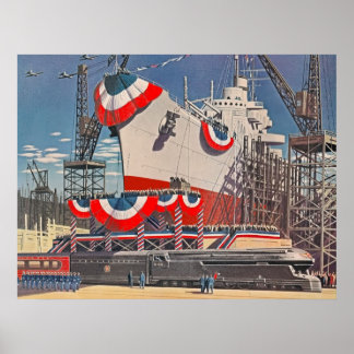 Pennsylvania RR 1940 Poster