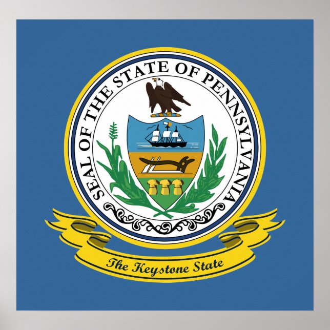 Pennsylvania Seal Poster (Framsidan)