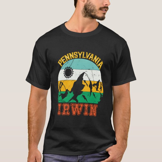 Pennsylvania Semester Campingresa Irwin Pa T Shirt (Framsida)