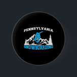 Pennsylvania Snowboarding Winter and Mountain Spor Knapp<br><div class="desc">Pennsylvania Snowboarding Winter and Mountain Sport Snowboard</div>