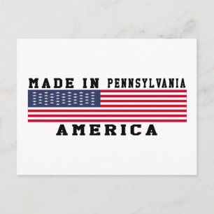 Pennsylvania som har gjort mönster vykort