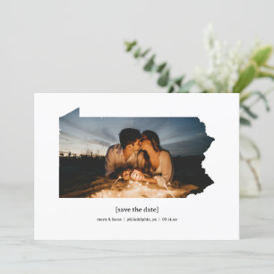 Pennsylvania Spara datumfotokortet Datumet
