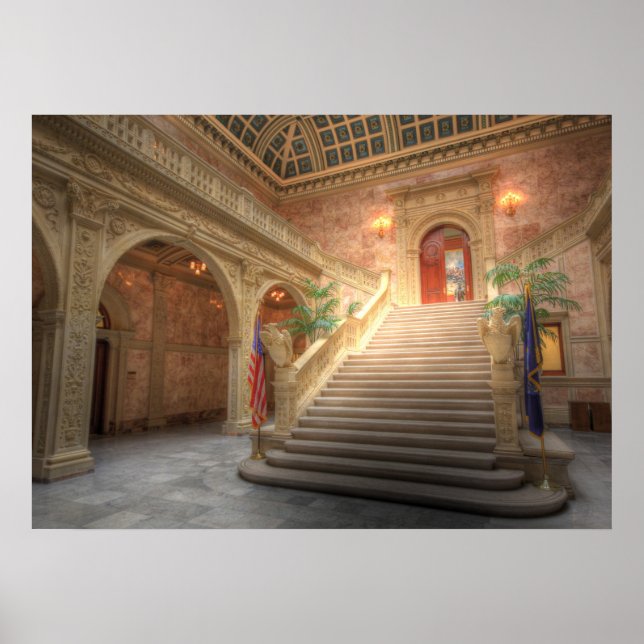 Pennsylvania State Matthew J. Ryan Byggande Poster (Framsidan)