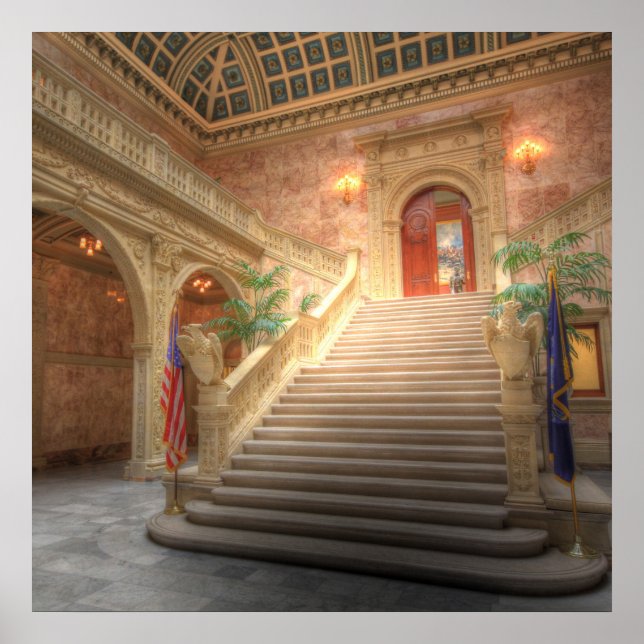 Pennsylvania State Matthew J. Ryan Byggande Poster (Framsidan)