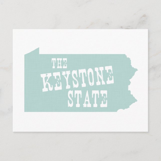 Pennsylvania State Nickname Vykort (Framsida)