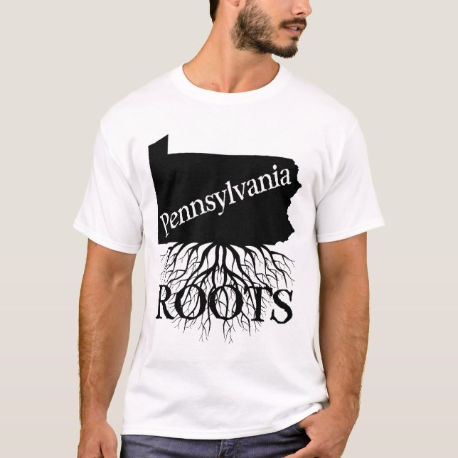 Pennsylvania State Roots Women's or Manar Shirt T-shirt (Framsida)