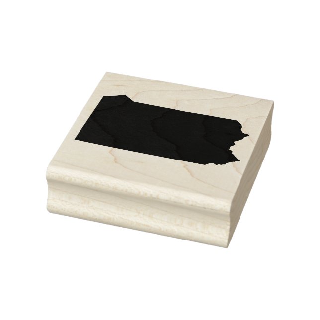 Pennsylvania State Solid Rubber Art Frimärke Stämpel (Stämpel)