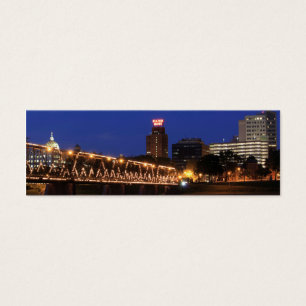 Pennsylvania State Walnut Street Bridge Litet Visitkort