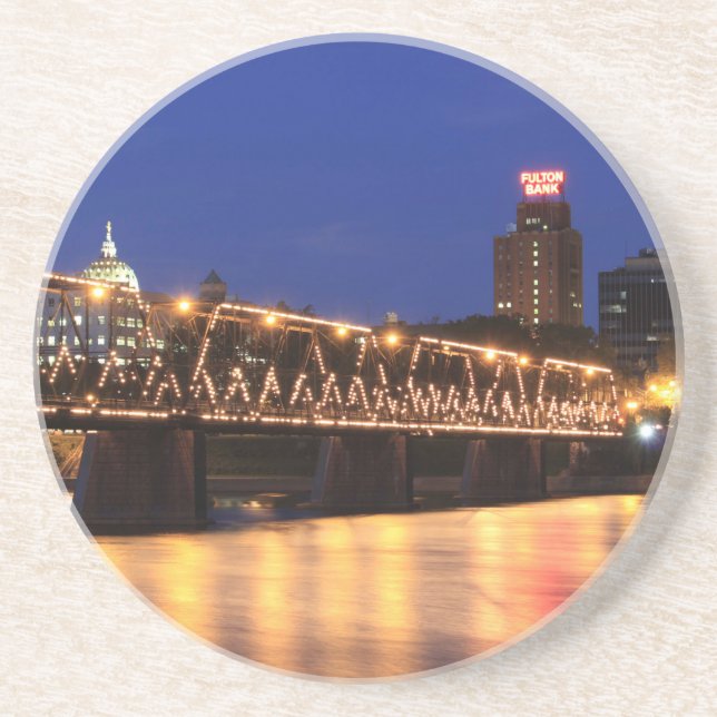 Pennsylvania State Walnut Street Bridge Underlägg Sandsten (Framsidan)