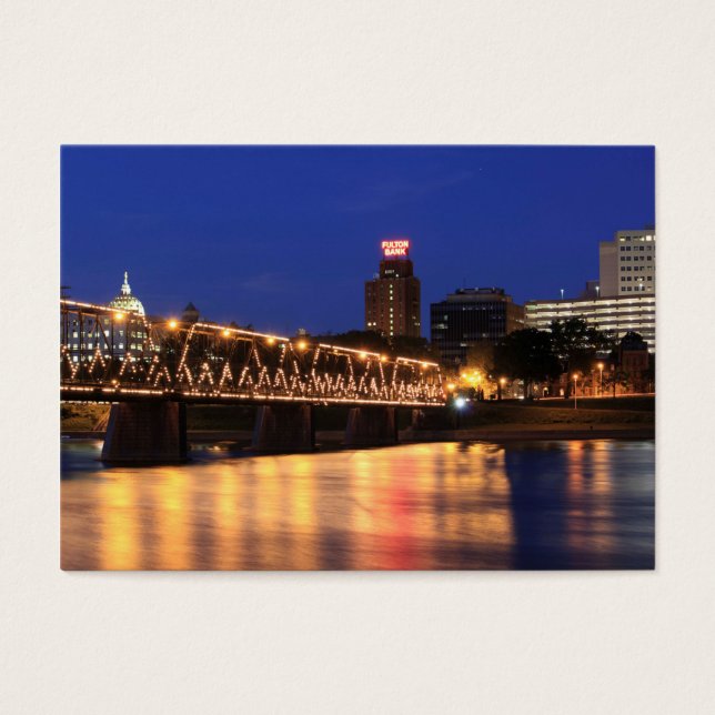 Pennsylvania State Walnut Street Bridge Visitkort (Framsidan)