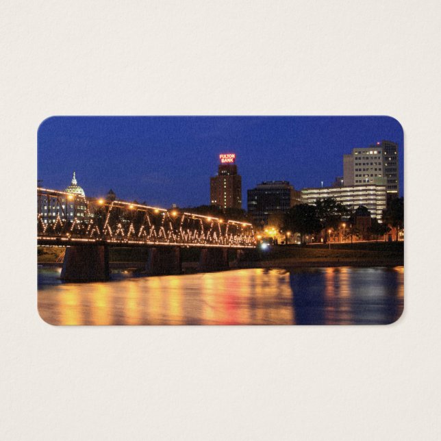 Pennsylvania State Walnut Street Bridge Visitkort (Framsidan)
