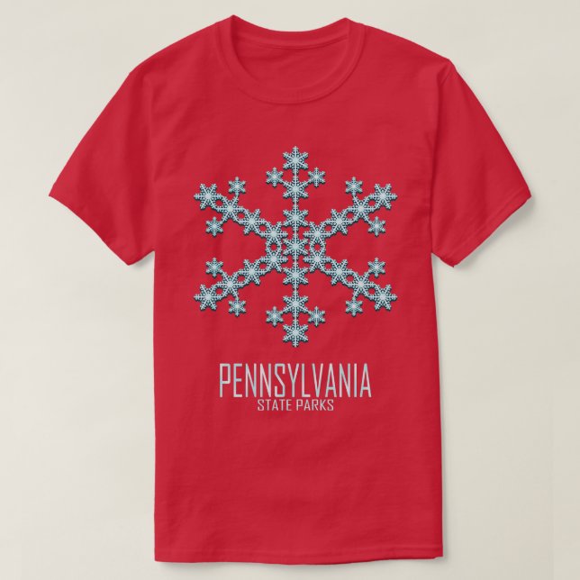 Pennsylvania-staten Parker 2 T Shirt (Design framsida)