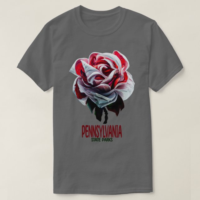 Pennsylvania-staten Parker 3 T Shirt (Design framsida)