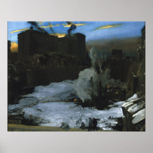 Pennsylvania Station Excavation Poster