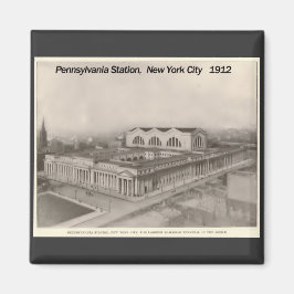 Pennsylvania Station New York 1912 Magnet