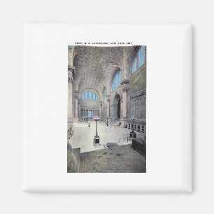Pennsylvania station, New York City vintage 1913 Magnet