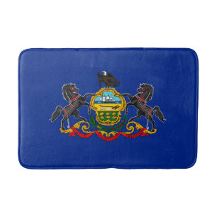 Pennsylvania Statlig flagga Design Badrumsmatta