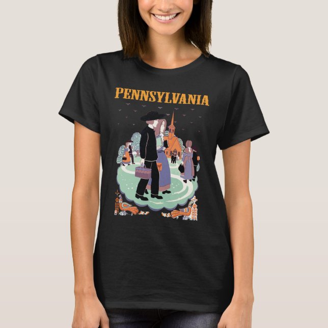 Pennsylvania T Shirt (Framsida)