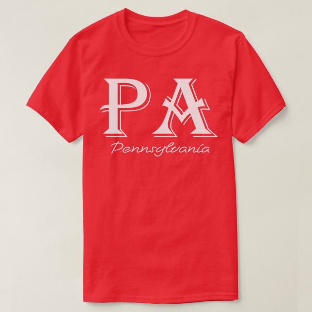Pennsylvania T Shirt (Design framsida)
