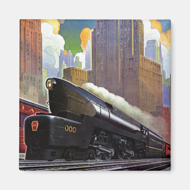 Pennsylvania Tåg av Okänd Magnet (Framsidan)