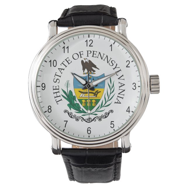 Pennsylvania-tecken Armbandsur (Framsida)