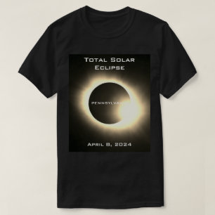 PENNSYLVANIA Total soleclipse 8 april 2024 T Shirt