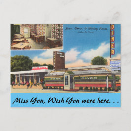 Pennsylvania, Town Middag, Coatesville Vykort