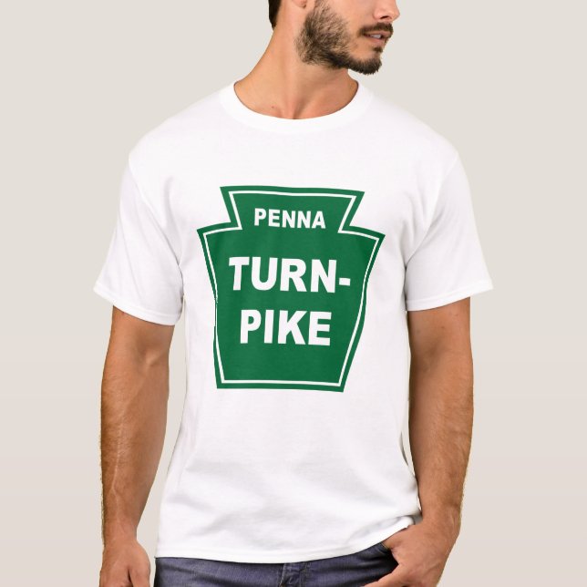 Pennsylvania Turnpike Tee Shirt (Framsida)