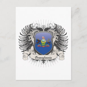 Pennsylvania-Vapenskölden Vykort