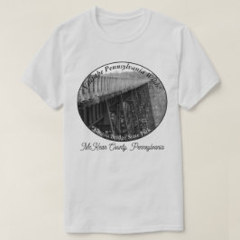 Pennsylvania-Vilderna Souvenir Kinzua Skypromengå T Shirt