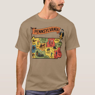 Pennsylvania - Vintage Turism T Shirt