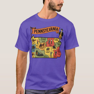 Pennsylvania - Vintage Turism T Shirt