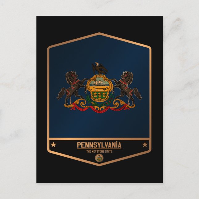 Pennsylvania Vykort (Framsida)