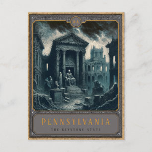 Pennsylvania vykort för gotisk konst