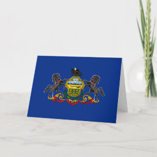 Pennsylvaniaflagga, Flagga för Pennsylvania Kort