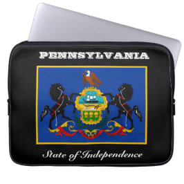 Pennsylvaniaflagga Laptop Fodral