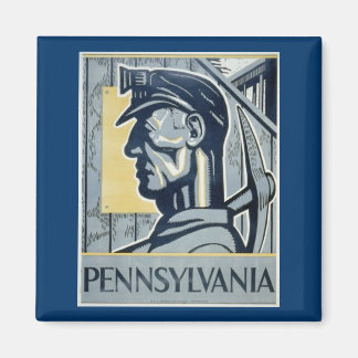 Pennsylvanian Miner Magnet
